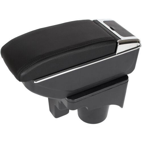 VW Golf 5 MK5 fekete műbőr autós könyöktámasz