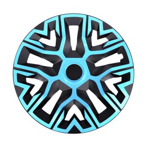 Set 4 Capace Roti 16 inchi (R16), Best Azur-Negru, Compatibile Cu Toyota