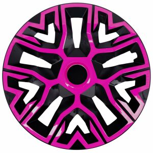 4 darabos 14 hüvelykes Best Pink-Fekete dísztárcsa készlet, Smart kompatibilis