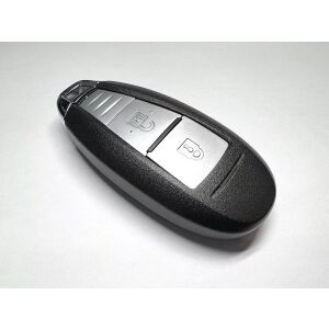 Szögletes nézet a Suzuki Swift 2 gombos kulcstartó házról - Autókulcs