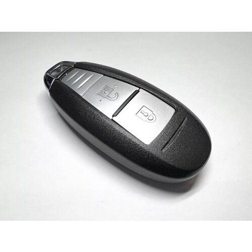 Szögletes nézet a Suzuki Swift 2 gombos kulcstartó házról