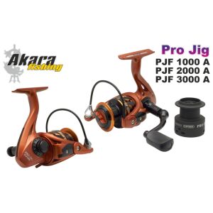 Navijak AKARA PRO Jig PJF3000, ložiská 5+1BB, prevodový pomer 5,1:1, max. 6,0 kg.