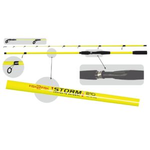 Spiningas Fish2Fish Storm 240 cm. 140366294 - Štap za pecanje