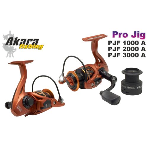 Kołowrotek spinningowy AKARA PRO Jig PJF2000, łożyska 5+1BB, przełożenie 5.1:1, maks. 5,5 kg. 140366322