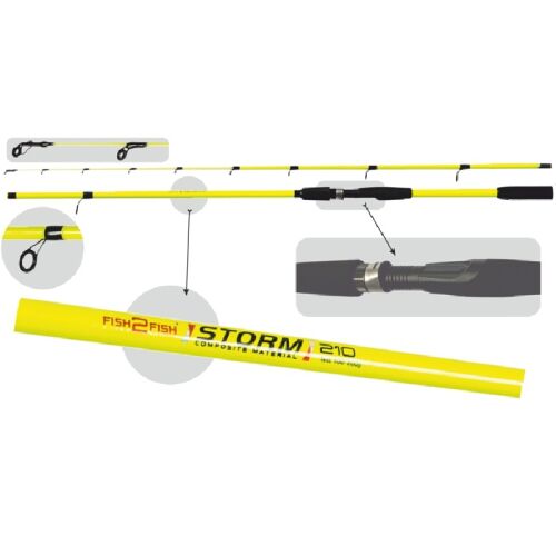 Spiningas Fish2Fish Storm 180 cm. 140366325