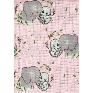 Mintás textil pelenka 1db-os - Elefánt 140368890 - Textil pelenka