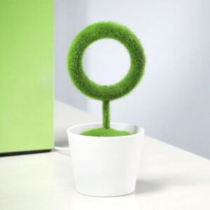 Légtisztító, irodába, Minimalista, növény alakú, 24 cm magas x 10,6 cm átmérőjű, kompakt és elegáns.