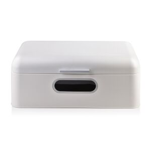 SAMUEL Fehér Fém Kenyértartó 42x22,5x17 cm