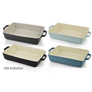 BASIC Porcelán Naczynie Prostokąt 30x20x7 cm - Mix Színek