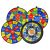 Set de joc Dart 36 cm Bile Scut cu Velcro 140372949