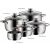 WMF Quality One Edelstahl-Topfset - Inox (5-teilig) (4000530736444) 140373411