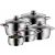 WMF Quality One Set de oale din oțel inoxidabil - Inox (5 piese) (4000530736444) 140373411