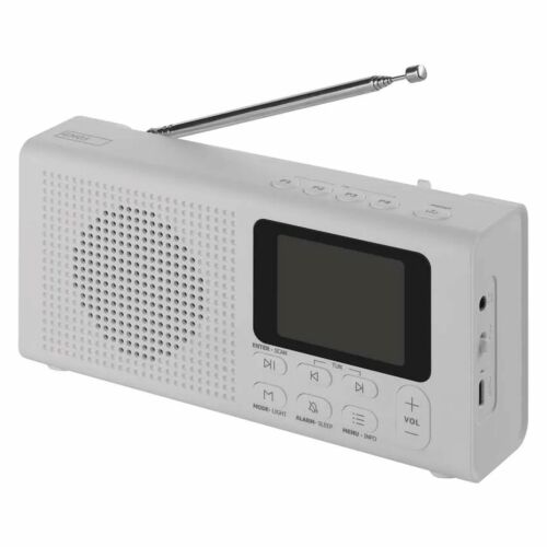 Emos E0091 hordozható DAB+/FM rádió Bluetooth-szal - Rádió