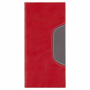 Dayliner agenda Memphis fekvő zsebnaptár piros-szürke 2026 140374125 - Irodai kiegészítő