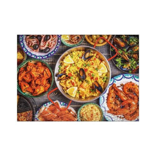Ulmer 1000 db-os puzzle - Paella & Tapas (3108) 140376228