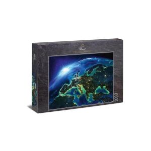 Ulmer 2000 db-os puzzle - Lights of Europe (1739) 140376558 - Puzzle