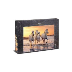 Ulmer 2000 db-os puzzle - Camargue Horses (1746) 140376560 - Puzzle