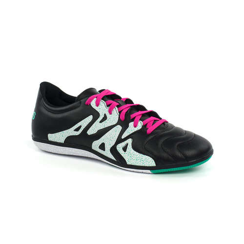 Adidas X15.3 IN Leather Férfi Teremcipő #fekete-fehér-pink 30409814