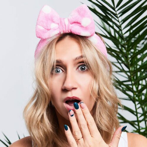 Yeye mintás kozmetikai hajpánt 140377631