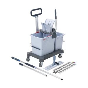 Vileda US Pro Ready to Go takarítókocsi felmosóval, vödrökkel és csavaróval - Ablak- & Üvegtisztító szer