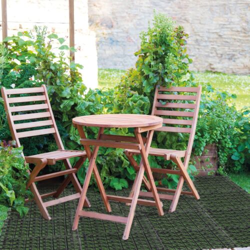 Kerti járólap - műanyag rács - fekete - 29 x 29 x 1,5 cm - 4 db / csomag 140378500