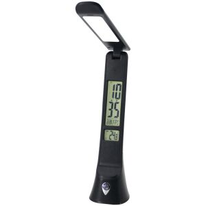 Avide LED Asztali Lámpa Bőrhatású Hugo Fekete 6W Naptár (ABLDLC-6W-B-HG) 140380656 - Mennyezeti lámpa