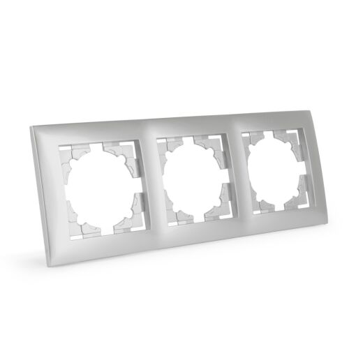 Entac Arnold vízszintes fali keret 3 Ezüst (ERWSF3-ARN-S) 140381084