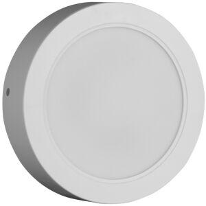Avide LED Falra Szerelhető Kerek Mennyezeti Lámpa Műanyag 18W WW 3000K (ACSMWW-R-18W-PC) 140381109 - LED panel