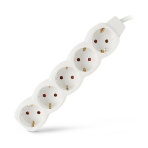 Entac S1 Elosztó 5 Foglalat 1,5m 3G1.5 (ESE1.5G5-1.5) 140381924 - Elosztó