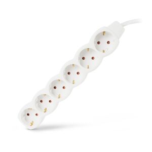 Entac S1 Elosztó 6 Foglalat 5m 3G1.5 (ESE1.5G6-5) 140382171 - Hosszabbító