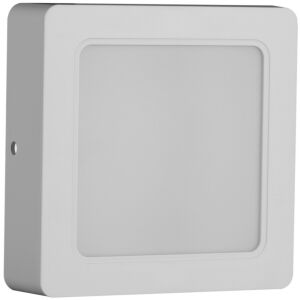 Avide LED Falra Szerelhető Négyzetes Mennyezeti Lámpa Műanyag 12W CW 6400K (ACSMCW-S-12W-PC) 140382616 - LED panel