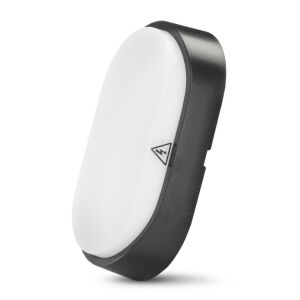 Avide Cseppálló Mennyezeti Lámpa Titania-O Ovális IP54 14W NW 4000K Fekete 100lm/W (ABBHL-O-14W-NW-BL-HL) 140382932 - Mennyezeti lámpa