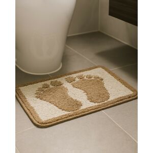 Fürdőszoba szőnyeg Talpas Bézs 40x60cm 140383905 - Fürdőszoba bútor