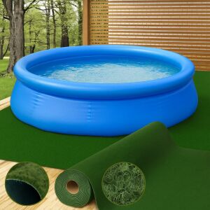 Kész műfű MIAMI 7mm Zöld kültéri 400x250cm 140384073 - Műfű