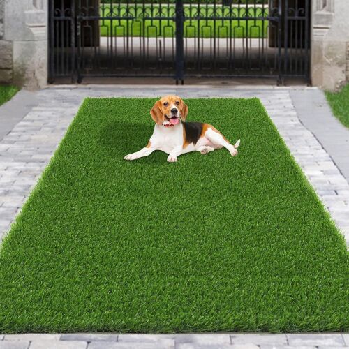 Kész műfű California 4cm Zöld kültéri 400x400cm - Utolsó darabok 140384395