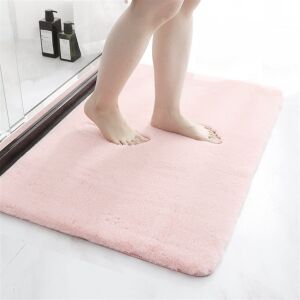 Nyuszi vajpuha Fürdőszoba szőnyeg Pink 60x100cm 140385508 - Fürdőszoba bútor