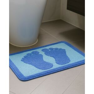 Fürdőszoba szőnyeg Talpas Kék 40x60cm 140386040 - Fürdőszoba bútor