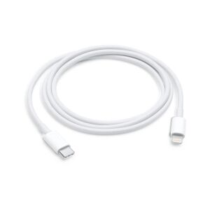MM0A3ZM/A Apple USB-C/Lightning 87W adatkábel 1m fehér 140386717 - Adatkábel