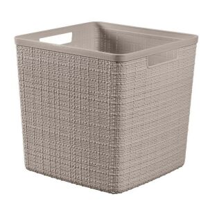 Box Curver Jute Cube 17L taupe 140388414 - Tárolás & Rendszerezés