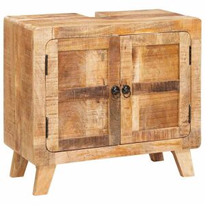 Fürdőszoba Székény Tömör mangófából és préselt fából készült