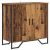 Széf Barna 78 x 35.5 x 74.5 cm Faanyag 140399966