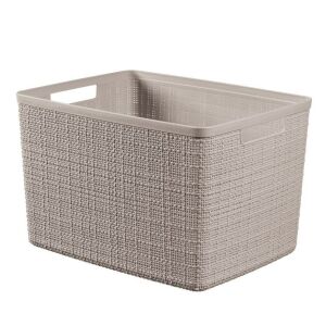Curver Jute L 20 l taupe tárolódoboz 140399876 - Tárolás & Rendszerezés
