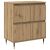 Oldalszekrények 2 pcs kézműves tölgy 120 x 35 x 70 cm Faanyag 140405090