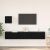 TV szekrény garnitúra 4 pcs Musta tammi 60 x 30 x 30 cm Faanyag 140410233