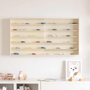 vidaXL Suport de expunere din lemn Maro 100 x 8,5 x 54 cm placaj 140414232 - VidaXL Rafturi