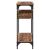 Konzolasztal polcokkal Régi fa 100 x 29 x 75 cm Faanyag 140416001