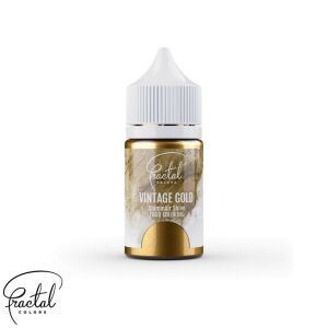 Fractal ShimmAir Selyemfényű Folyékony Ételfesték, Vintage Gold, 33g 140418583 - Ételfesték