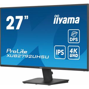 iiyama 27" XU2792UHSU-B6 ProLite 16:9 4K UHD IPS LED Monitor 60Hz - Czarny 141169054 - Iiyama Monitor