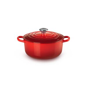 Le Creuset Signature 22cm Öntöttvas főzőedény - Piros 145696413 - Le Creuset