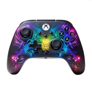 PowerA Fusion Pro Lumectra Wireless Kontroller Gamepad (Xbox Series X|S / Xbox One X|S / PC) - Fekete / Mintás 140419663 - PowerA